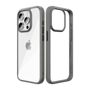 Rock Guard Series Case for Iphone 15 Pro Max transparent-grey