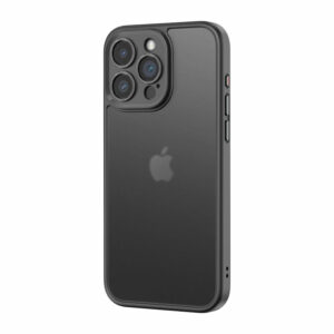 Rock Guard Touch Matte Series Case for Iphone 15 black