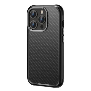 Rock Kevlar Series Aramid Fiber Case for Iphone 15 Pro black