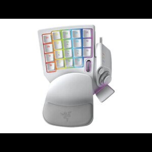 RAZER Tartarus Pro Keypad Žaidimų Klaviatūra | Mercury White, Analog