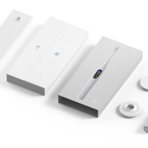Oclean Elektrinis dantų šepetėlis X Pro Elite Limestone pilkos spalvos - Image 4