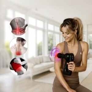 Masažinis pistoletas Medivon Gun Tytan Pro, 39 W, juodas