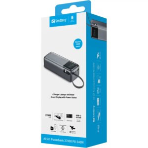 SANDBERG All-in1 Powerbank 27000 PD 240W