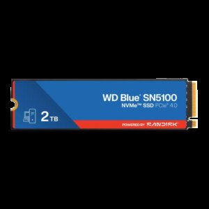 WD BLUE SN5100 SSD Atmintis | 2TB, m.2 NVMe