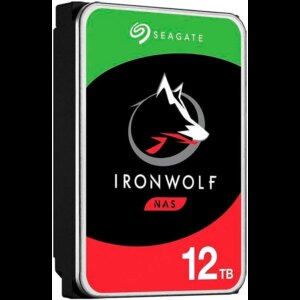 SEAGATE IronWolf NAS HDD Kietasis Diskas | 12TB, 3.5", SATA