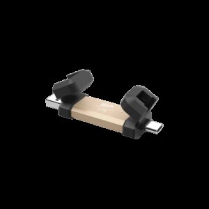 SILICON POWER DS72 USB Atmintukas | Gold, 500GB