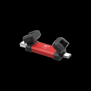 SILICON POWER DS72 USB Atmintukas | Red, 1TB