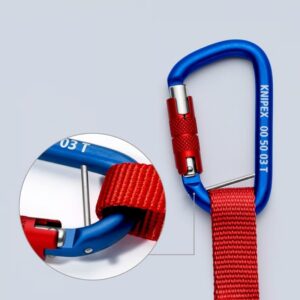 Tamprus laikiklis įrankiui su karabinu KNIPEX 6kg - Image 4