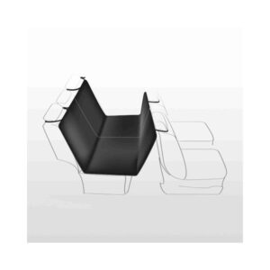 TRIXIE Automobilio sėdynės užtiesalas, su šonais, padalinamas 1.50x1.35 m, juodas