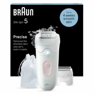 Braun Silk-épil 5 5-030 28 pincetai Rožinė, Balta - Image 2
