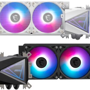 MSI MAG Coreliquid I240 Kompiuterio korpusui Universalusis skystinis aušintuvas 12 cm Juoda 1 vnt - Image 3