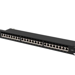 Lanberg PPS7-1024-B komutacinė panelė 1U - Image 2