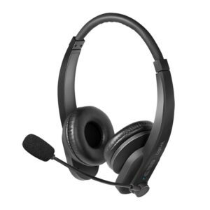 LogiLink BT0060 Ausinės be mikrofono ir ausinės su mikrofonu Laisvų rankų įranga Bevielis Su lankeliu Biuras / skambučių centras Bluetooth Juoda - Image 1