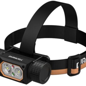 Duracell DH2000R Gift Box Prožektorius ant galvos juodas, oranžinis