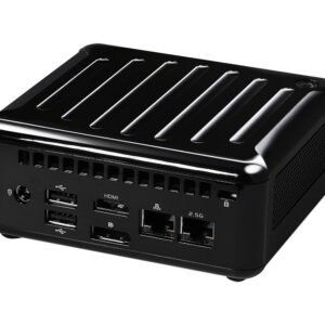 Asrock 4x4 BOX-5400U 0,6L dydžio kompiuteris Juoda FP6 2,6 GHz - Image 3
