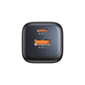 UNITEK 2X GAN 20 W maitinimo blokas, juodos spalvos - Image 2