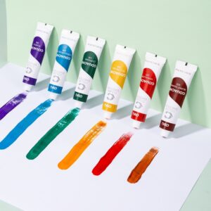Guašas DELI, 12 spalvų, 12 ml tūbelėse - Image 5