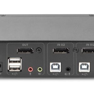 Digitus DS-12851 KVM jungiklis Juoda - Image 3