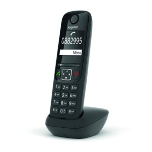 Gigaset AS690HX Analoginio ryšio / DECT telefonas Skambintojo ID Juoda - Image 3