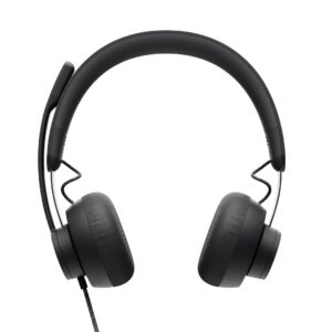 Logitech 981-000870 Ausinės be mikrofono ir ausinės su mikrofonu Laisvų rankų įranga Vielinis Su lankeliu Skambučiai / muzika C tipo USB Grafitas - Image 2