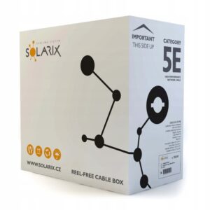 Solarix CAT5E UTP PE FC instaliacinis kabelis - Image 3