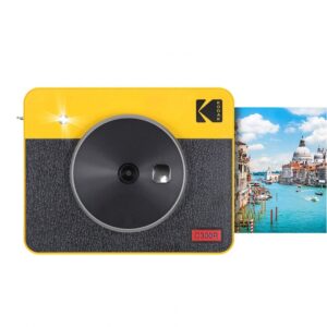 Kodak Mini Shot Combo 3 Retro 76,2 x 76,2 mm CMOS Geltona - Image 2