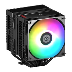 Enermax ETS-TD60D-ARGB Kompiuterio aušinimo sistema Procesorius Orinis aušintuvas 12 cm Juoda - Image 2