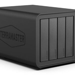 TerraMaster D4-320 diskų masyvas Desktopas Juoda - Image 3