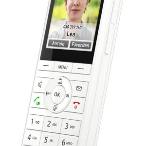 Fon FRITZ! X6 DECT telefonas Skambintojo ID Balta - Image 3
