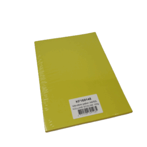 Spalvotas popierius College Ecoline, A4, 100g/m2m 50 lapų, geltonos spalvos