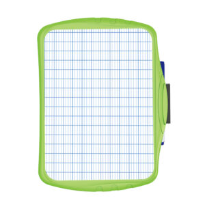 Balta magnetinė lenta Keyroad 21,5x29 cm, dvipusė, su plastikiniu rėmeliu, su rašikliu - Image 6