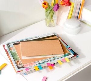 Popierinių žymeklių Post-it rinkinys, 5 spalvos po 100vnt. - Image 2