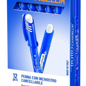 Tušinukas Fila Tratto Cancel, 0,4mm, su trintuku, mėlynos spalvos