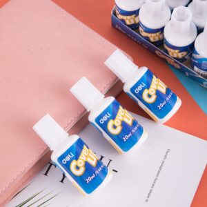 Korekcinis skystis su šepetėliu DELI 20ml - Image 6