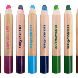 Spalvoti pieštukai EberhardFaber, MiniMaxi be-be, 12 spalvų - Image 3