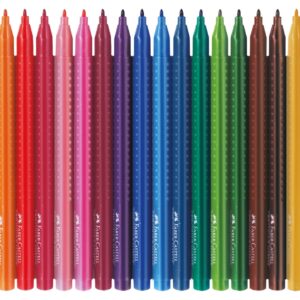 Flomasteriai Faber-Castell GRIP, 20 spalvų - Image 3