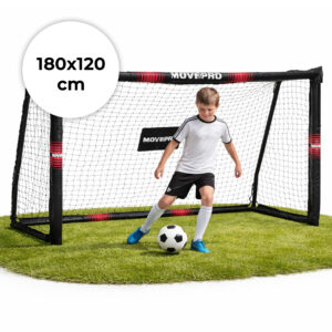 Futbolo vartai su tinklu 180x120x60 cm, MOVEPRO