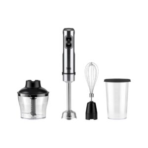 Teesa TSA3507 trintuvas 0,6 L Panardinamas maišytuvas 1200 W Juoda, Sidabras