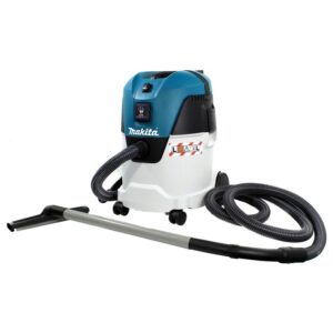 Makita VC2512L dulkių siurbimo įrenginys Juoda, Mėlyna, Metalinis 25 L 1000 W - Image 3