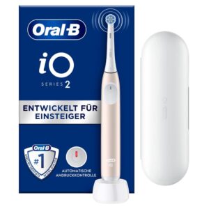 Oral-B 2 iO Suaugusiems Vibruojantis dantų šepetėlis Rožinė, Balta - Image 3