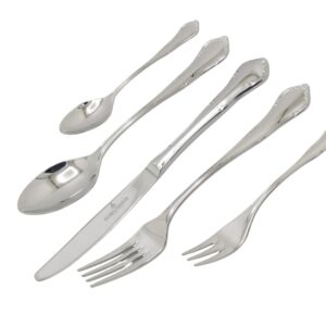 Palazzo Solid Cutlery Set, 30 Pieces