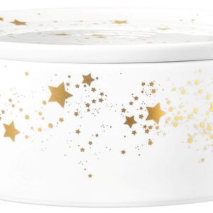 SELTMANN LIBERTY GOLDEN STARS Miska z pokr 21x9 cm