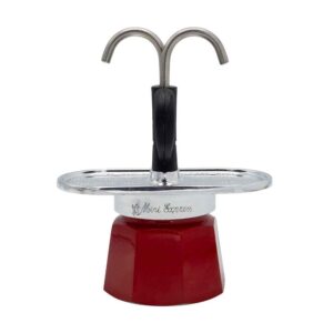 Bialetti Mini Express Magritte Mokos gaminimo indas Raudona, Sidabras - Image 2