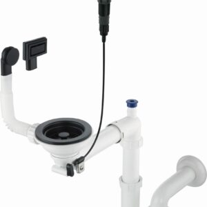 Siphon for 1-bowl granite sink - Space-Saver