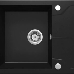 1-bowl granite sink with drainer - Image 1