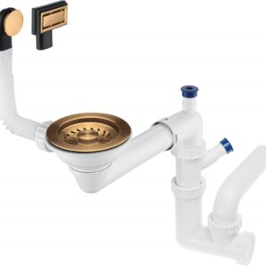 1-Bowl Sink Waste Space-Saver Trap