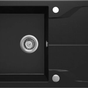 1-bowl granite sink with drainer