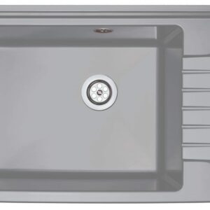 1-bowl kitchen sink - fixed to the wall