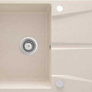 1-bowl granite sink with drainer