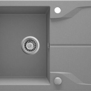 1-bowl granite sink with drainer